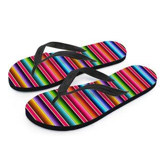 Coloful Mexican Baja Men's Flip Flops | Newhawaiianshirts AU