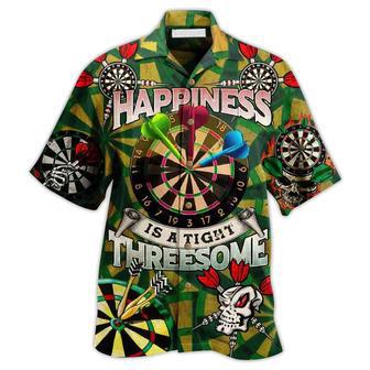 Darts Happiness Black And Red Multi Style Hawaiian Shirt, Dart All Pattern Hawaiian Shirt | Newhawaiianshirts AU