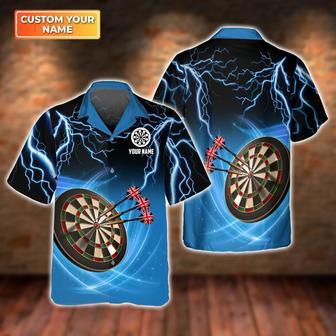 Darts Personalized Name Hawaiian shirt, Darts Shirt, Darts Gift, Dart Player, Funny Darts Shirt | Newhawaiianshirts UK