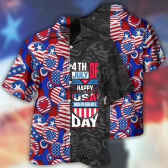 Dilypod Happy Independence Day All Printed Hawaiian Shirt, Shirt for Men Women | Newhawaiianshirts AU