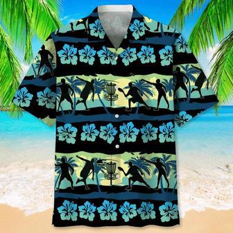 Disc Golf Nature Beach Hawaiian Shirts, Disc Golf Hawaii Aloha Shirts Short Sleeve | Newhawaiianshirts CA