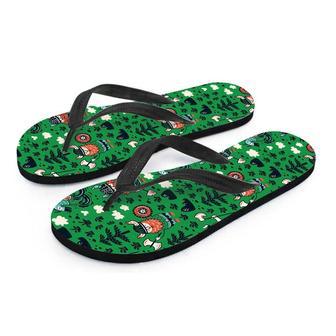 Drakkar Dragon Viking Men's Flip Flops | Newhawaiianshirts DE