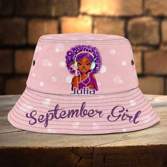 Funny African American Black Girl Bucket Hat for Teenager Girl, Gift for Daughter | Newhawaiianshirts CA