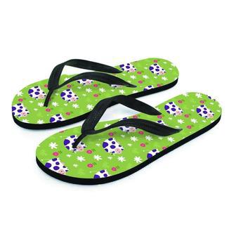 Funny Cow For Kids Men's Flip Flops | Newhawaiianshirts DE