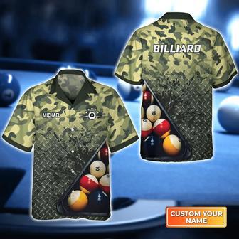 Green Camo Billiard Hawaiian Shirt, Darts Hawaiian Shirt For Men, Women, Darts Team shirt | Newhawaiianshirts AU