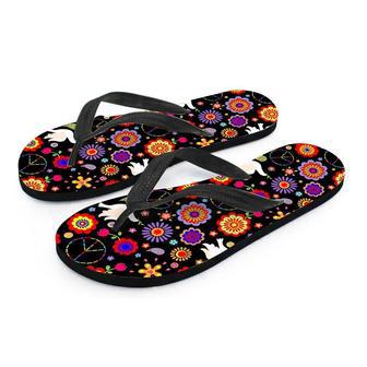 Hippie And Drove Men's Flip Flops | Newhawaiianshirts AU