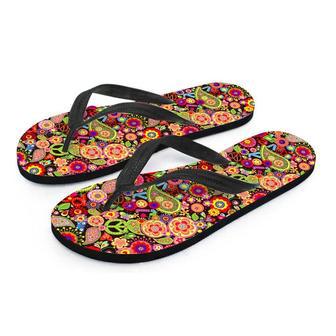 Hippie Trippy Men's Flip Flops | Newhawaiianshirts AU