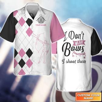 I Don’t Wear Bows I Shoot Them Hawaiian Shirt, Gift For Archer Sport Lovers | Newhawaiianshirts