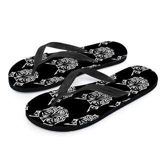 Maori Aztec Pitbull Men's Flip Flops | Newhawaiianshirts AU