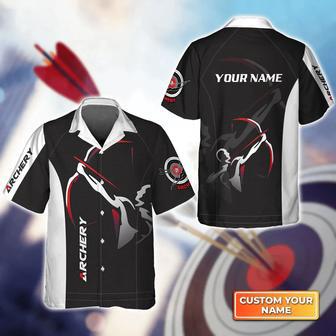 National Archery Team Personalized Name Hawaiian Shirt, Gift For Archer Sport Lovers, Gift For Archer | Newhawaiianshirts AU