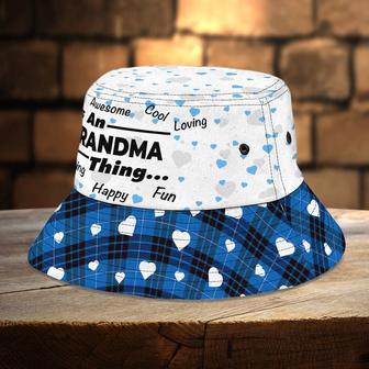 Personalized Grandma Bucket Hat Sweethearts, It's Nana Thing, Gift for Mom, Mimi, Nana | Newhawaiianshirts UK