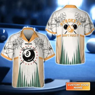 Pool Billiards Stroke It Don't Poke It Hawaiian Shirt, billiard team uniform, Gift For Billiard Players | Newhawaiianshirts AU