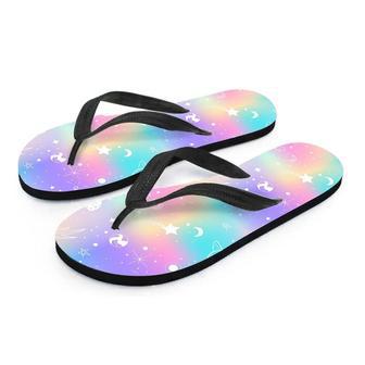 Print Holographic Men's Flip Flops | Newhawaiianshirts CA