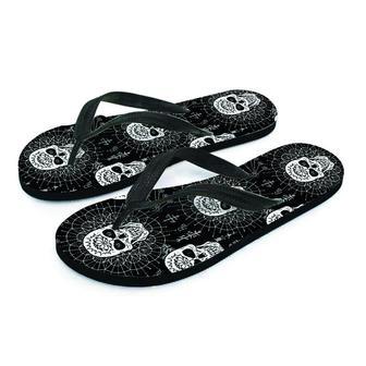 Skull Gothic Witch Men's Flip Flops | Newhawaiianshirts CA