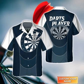 Throwing Bulleyes Dartboart Personalized Name Hawaiian Shirt For Darts Team Player | Newhawaiianshirts CA