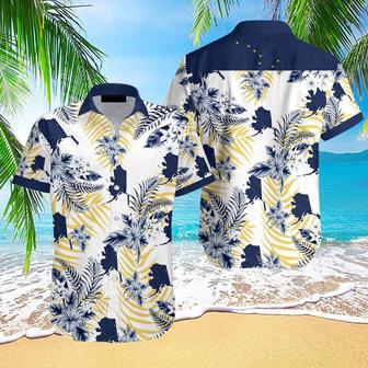 Alaska Proud Tropical Hawaiian Shirt for Men, Women, Alaska State Summer Beach Shirt | Newhawaiianshirts AU