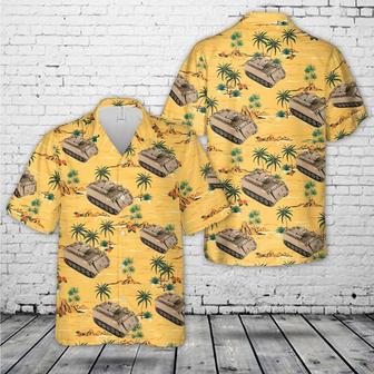 Australian Army APC with Turret Vietnam War Hawaiian Shirt for Men, Army Veteran | Newhawaiianshirts