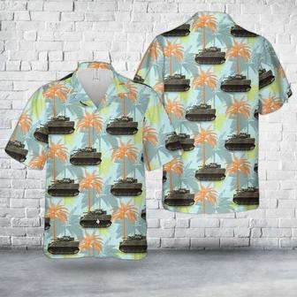 Australian Army MRV in the Scorpion Turret Hawaiian Shirt for Men, Army Veteran | Newhawaiianshirts UK