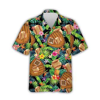 Baseball Hawaiian Shirts Sport Lover Baseball Tropical Casual Unisex Shirt Gifts | Newhawaiianshirts CA