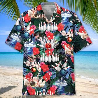 Bowling Tropical Aloha Hawaiian Shirt for Men, Women, Bowling Lovers, Bowling Team Gift | Newhawaiianshirts AU