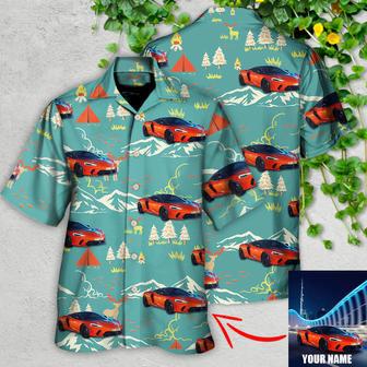 Car Driving On Mountain Custom Photo Hawaiian Shirt, Personalized Shirt for Men, Women, Car Shirt | Newhawaiianshirts CA