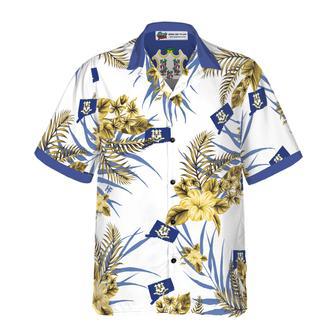 Connecticut State Proud Flowers Tropical Hawaiian Shirt for Men, Women, Connecticut State Summer Beach Shirt | Newhawaiianshirts DE