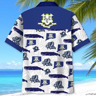 Connecticut State Proud Hawaiian Shirt for Men, Women, Connecticut Summer Beach Shirt | Newhawaiianshirts AU