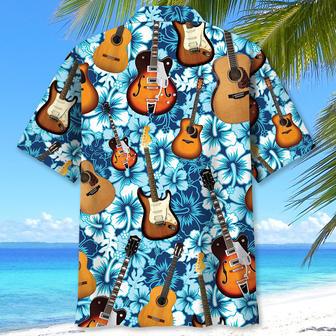 Desert Guitar Hawaiian Shirt for Men, Women, Guitar Lovers | Newhawaiianshirts DE