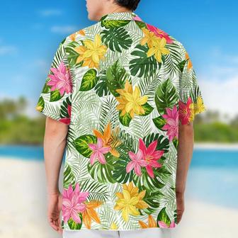 Funny Aloha Tropical Flowers Costume Men Unisex Hawaiian Shirt, Men Body Pattern Summer Hawaiian Shirt | Newhawaiianshirts AU