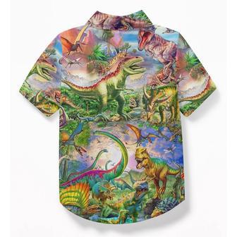 Dinosaur Kids Hawaii Shirt | Newhawaiianshirts