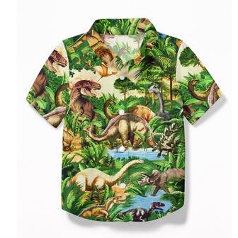 Dinosaur Kid Hawaii Shirt | Newhawaiianshirts CA