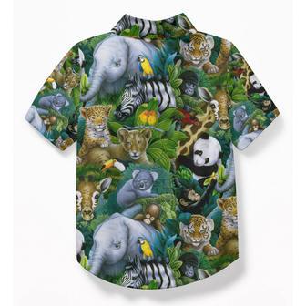 Welcome To The Zoo Custom Kid Hawaii Shirt | Newhawaiianshirts