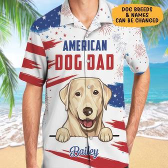 Independence Day Dog Mom Dog Dad Hawaiian Shirt Of July Dog Lovers Shirt | Newhawaiianshirts UK