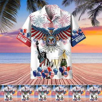 Independence Day Is Coming U.S Veteran Hawaii Shirt | Newhawaiianshirts UK