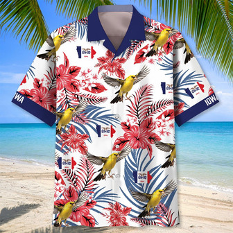 Iowa State Proud Hawaiian Shirt for Men, Women, Iowa Tropical Summer Beach Shirt | Newhawaiianshirts