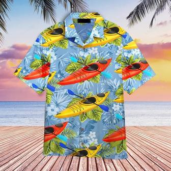 Kayak Tropical Aloha Hawaiian Shirt for Men, Women, Summer Family Kayak Hawaiian Shirt | Newhawaiianshirts DE