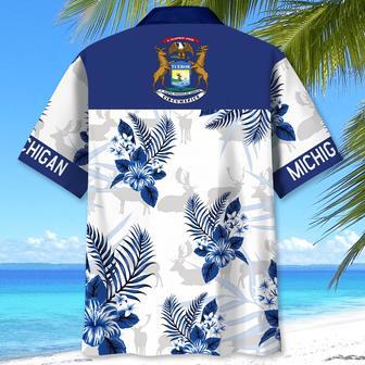 Michigan State Proud Hawaiian Shirt for Men, Women, Michigan Summer Beach Shirt | Newhawaiianshirts