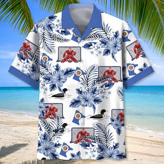 Minnesota Proud Hawaiian Shirt for Men, Women, Minnesota Flag Tropical Summer Beach Shirt | Newhawaiianshirts
