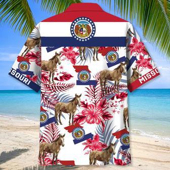 Missouri Proud Hawaiian Shirt for Men, Women, Missouri Tropical Hawaiian Summer Beach Shirt | Newhawaiianshirts CA