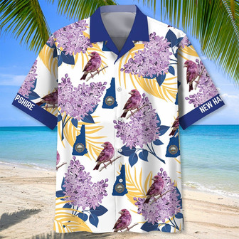 New Hampshire Proud Hawaiian Shirt for Men, Women, New Hampshire State Tropical Summer Beach Shirt | Newhawaiianshirts