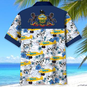 Pennsylvania State Proud Hawaiian Shirt for Men, Women, Pennsylvania Summer Beach Shirt | Newhawaiianshirts AU