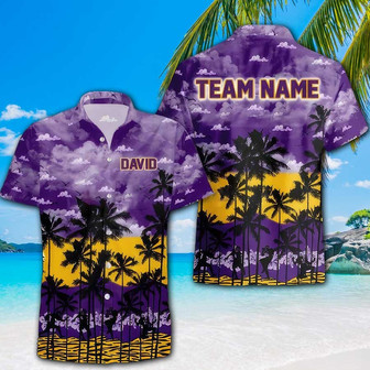 Personalized Albany New York Football Team Hawaiian Shirt, Football Team Gift for Fans & Players | Newhawaiianshirts