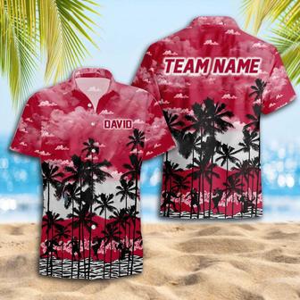 Personalized Arkansas Razor-back Football Team Hawaiian Shirt, Football Team Gift for Fans & Players | Newhawaiianshirts CA