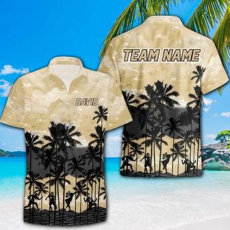 Personalized Army Knights Football Team Hawaiian Shirt, Summer Football Team Gift for Fans & Players | Newhawaiianshirts UK