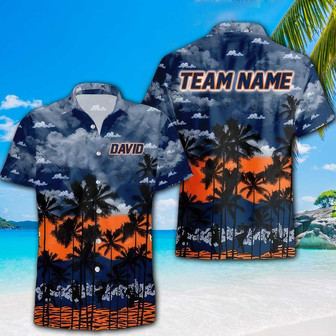 Personalized Auburn Tig-er Alabama Football Team Hawaiian Shirt, Football Team Shirt Gift for Players & Fans | Newhawaiianshirts