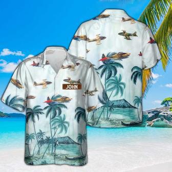 Personalized Bac Strikemaster Hawaiian Shirt for Men Dad Veteran, Patriot Day | Newhawaiianshirts UK