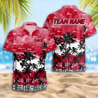 Personalized Ball State Football Team Hawaiian Shirt, Football Team Shirt Gift for Players & Fans | Newhawaiianshirts UK