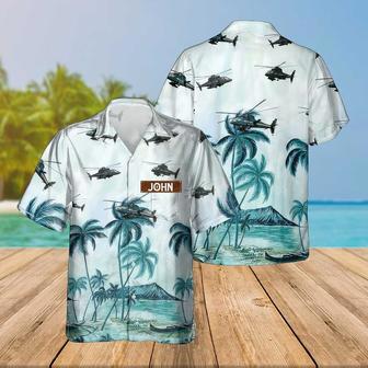 Personalized Blackhawk Hawaiian Shirt for Men Dad Veteran, Patriot Day, Gift for Husband | Newhawaiianshirts