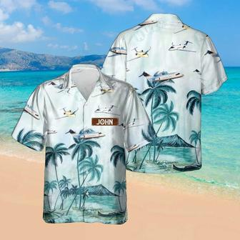 Personalized Challenger 601 Hawaiian Shirt for Men Dad Veteran, Patriot Day, Gift for Husband | Newhawaiianshirts UK