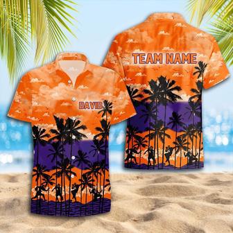 Personalized Clemson Football Team Hawaiian Shirt, Football Team Shirt Gift for Players & Fans | Newhawaiianshirts CA